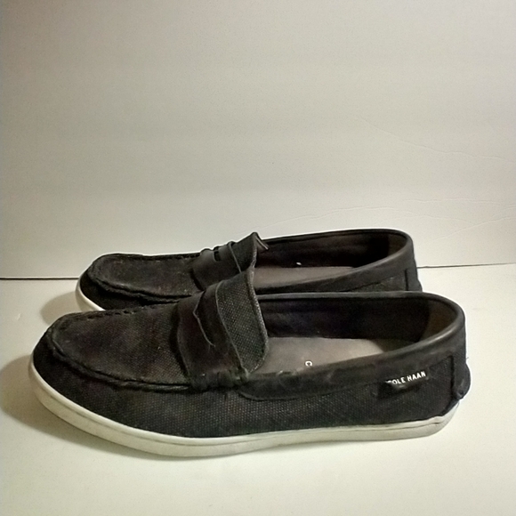 Cole Haan Grand OS Pinch Weekender Canvas Penny Loafers Men's sz 9.5M - Picture 3 of 9